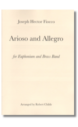 Arioso and Allegro