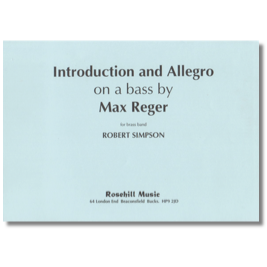 Introduction and Allegro on a bass by Max Reger