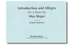 Introduction and Allegro on a bass by Max Reger